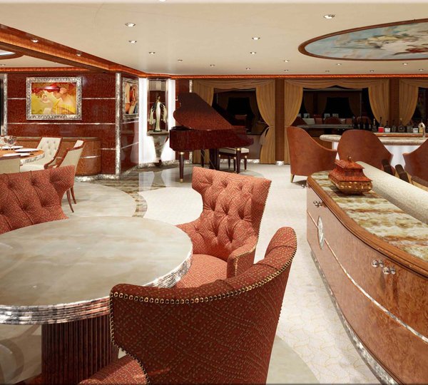 Music Piano: Yacht DIAMONDS ARE FOREVER's Lounging Image