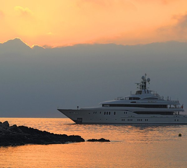 Sunset Dusk On Yacht LADY KATHRYN V