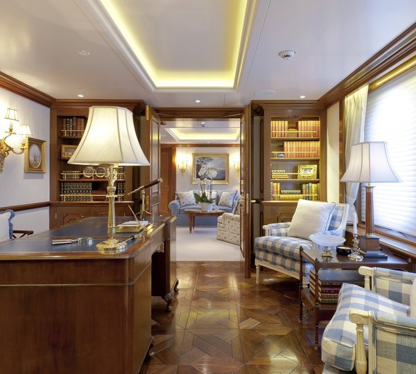 Main Master Study On Yacht LADY KATHRYN V