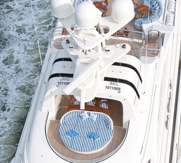 Aerial Aboard Yacht LADY KATHRYN V