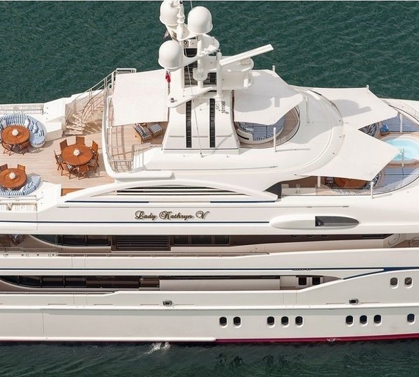 The 61m Yacht LADY KATHRYN V