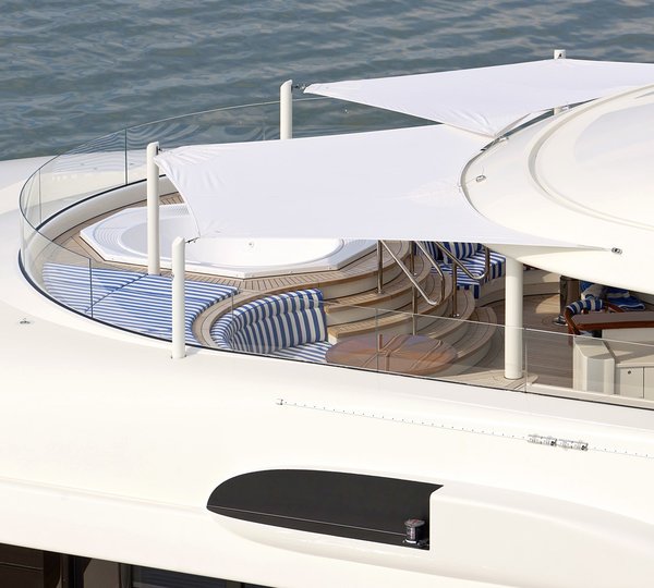 Detail Above On Board Yacht LADY KATHRYN V