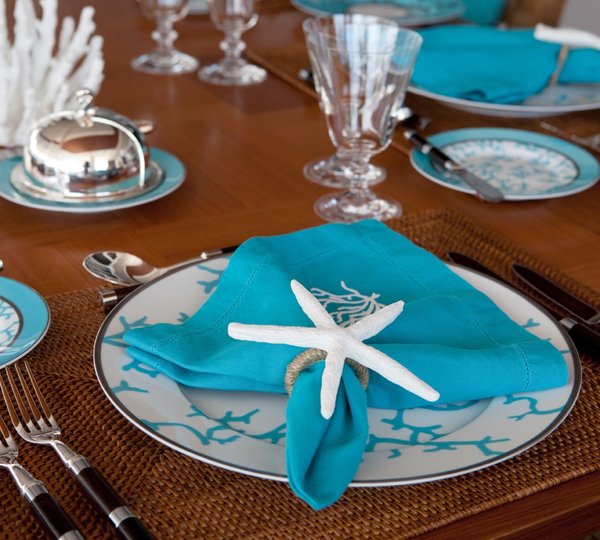 Furniture Setting Aboard Yacht BATON ROUGE