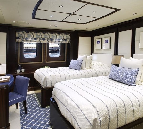Twin Bed Cabin On Board Yacht BATON ROUGE