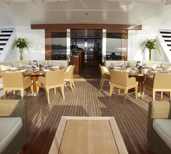 External Sitting On Board Yacht LADY BRITT