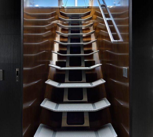 Stairway On Yacht VERTIGO