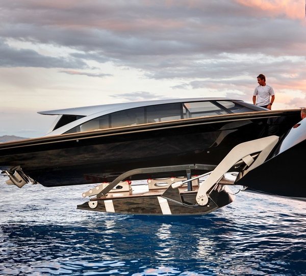 Ship's Tender Launch Aboard Yacht VERTIGO