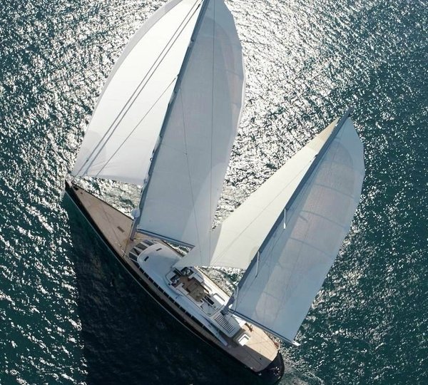 Cruising Under Sail On Yacht VERTIGO