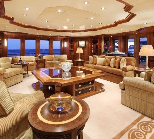 Premier Saloon On Board Yacht LAUREL