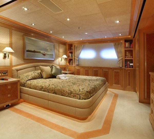 Guest's Cabin Including King Berth Neutralised On Board Yacht LAUREL