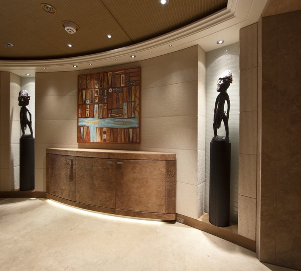 Hall Art Aboard Yacht NAIA