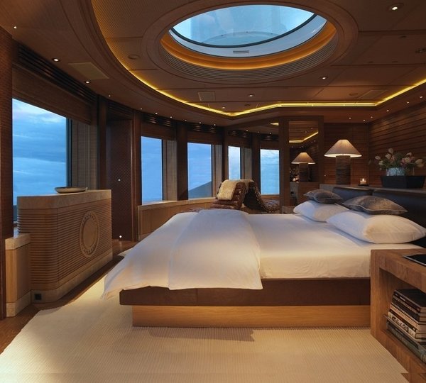 Main Master Cabin On Yacht NAIA
