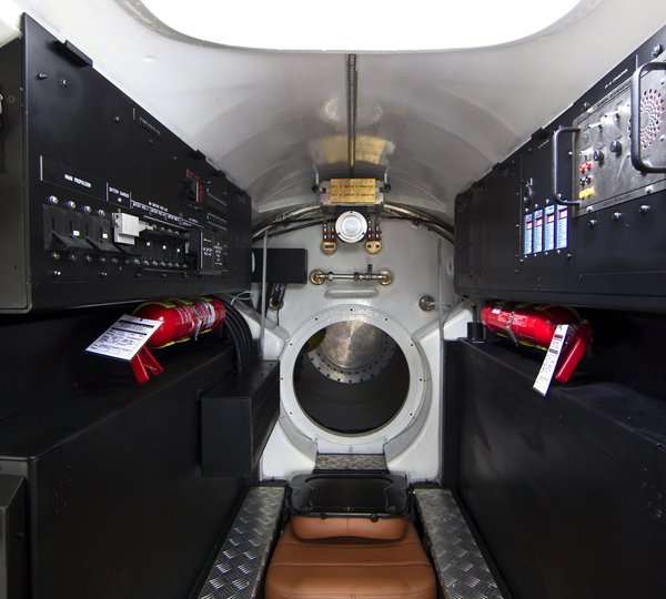 Submersible Instrumentation On Yacht NAIA