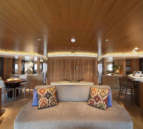 Sitting Zone: Yacht NAIA's Observance Lounging Photograph