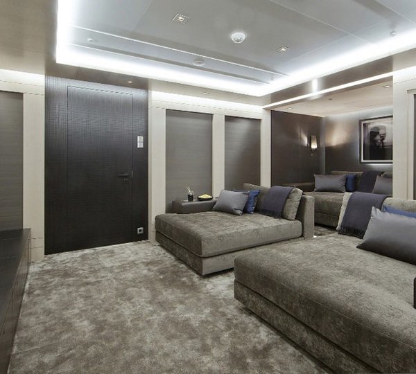 Movie Cinema On Board Yacht MOGAMBO