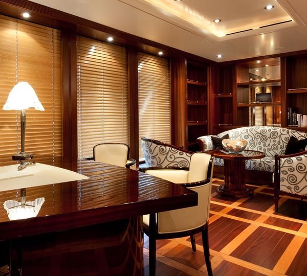 Personal Saloon On Board Yacht BOADICEA