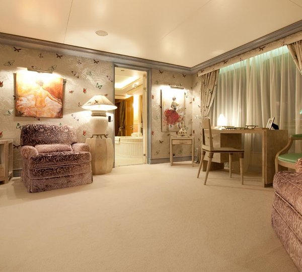 Personal Saloon Aboard Yacht BOADICEA