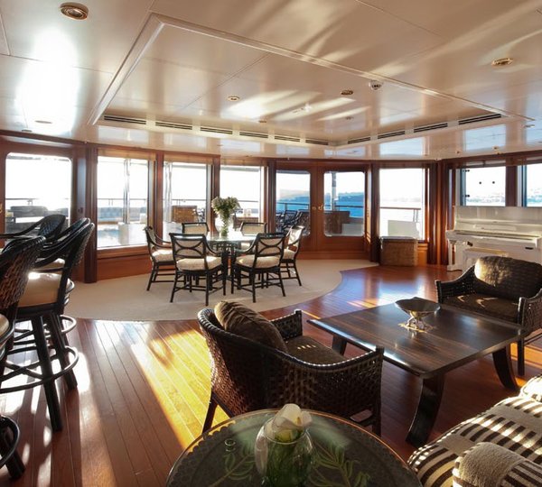 Saloon On Board Yacht BOADICEA