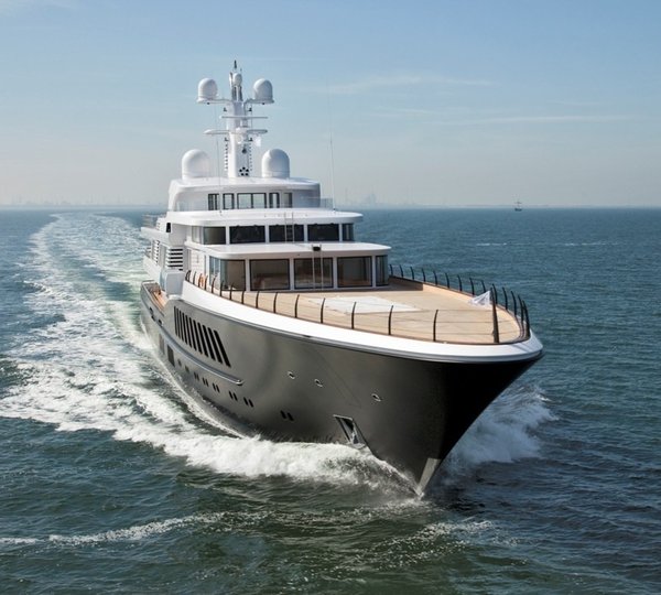 Forward Aspect: Yacht AIR's Cruising Pictured