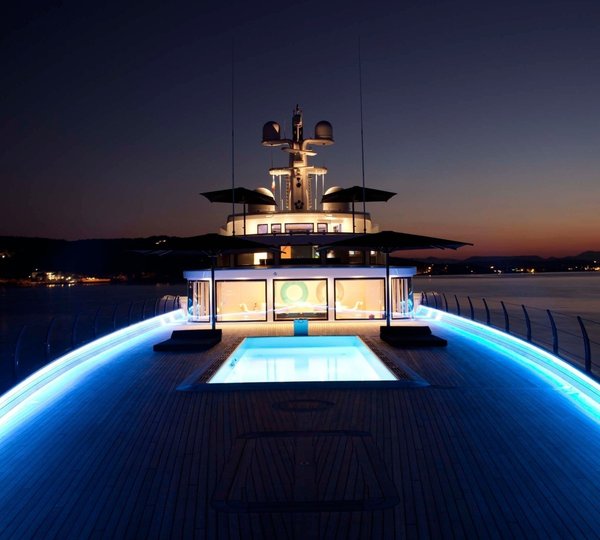 Fore Deck Evening On Yacht AIR