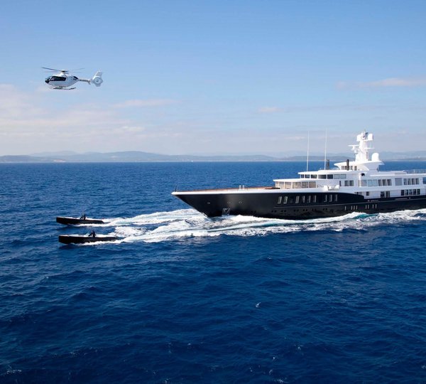 Cruising Including Ship's Tenders On Yacht AIR