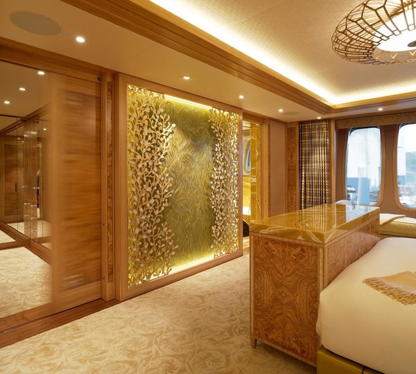 Guest's Suite Aboard Yacht SOLANDGE