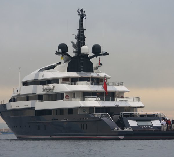 Aft Aspect On Yacht SEVEN SEAS