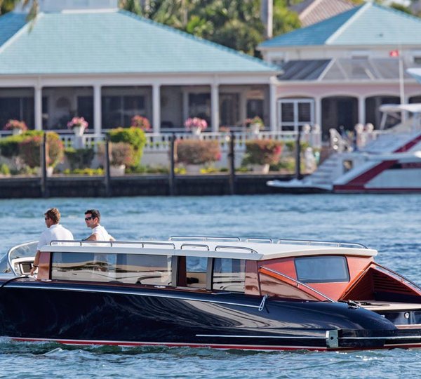 Ship's Tender On Yacht SEVEN SEAS