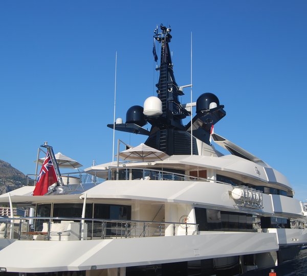 Aft Aspect On Yacht SEVEN SEAS