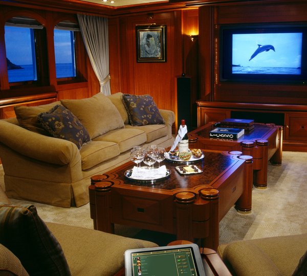 Aspect One: Yacht ATHENA's Personal Saloon Photograph