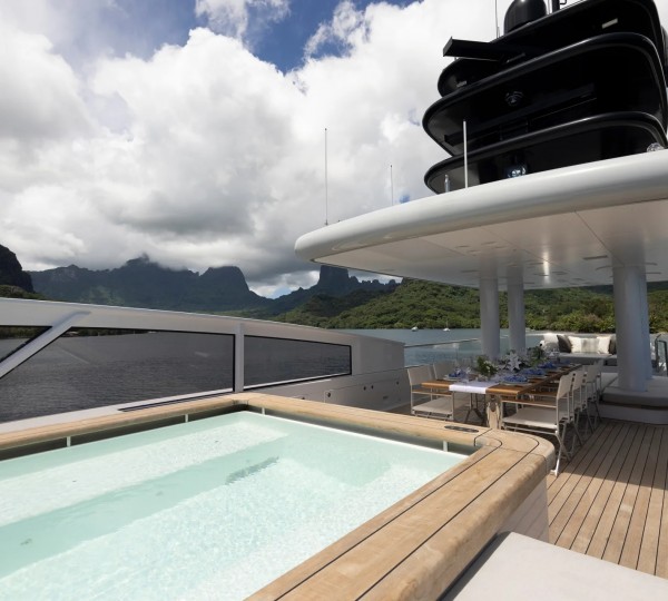 Jacuzzi On Sun Deck
