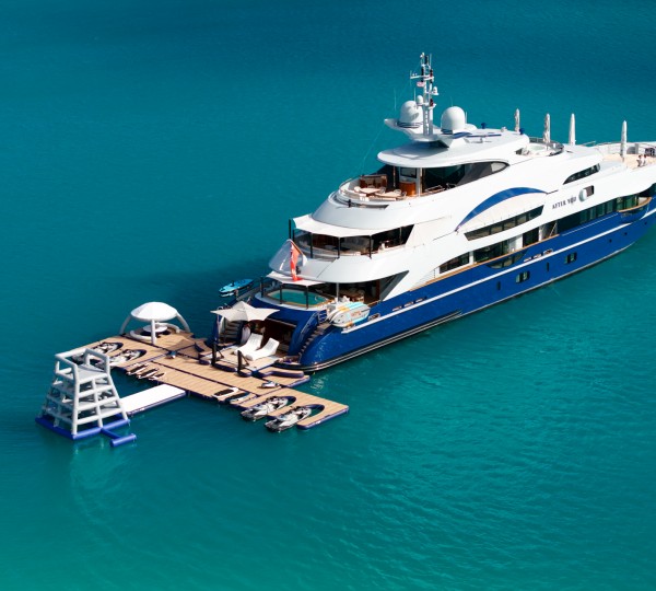 Super Yacht - Aerial Shot