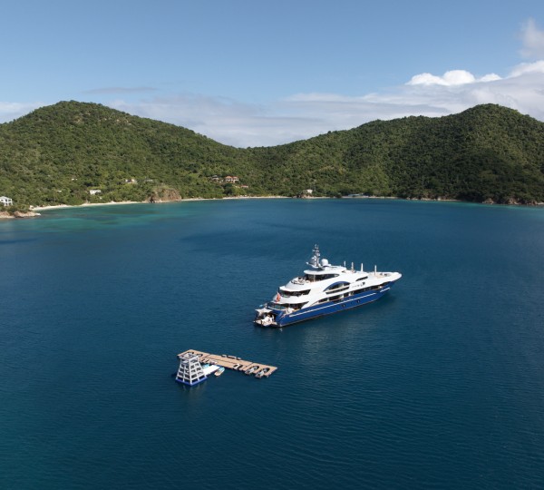 Super Yacht - Aerial Shot