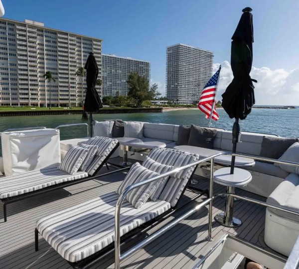 Seating And Sun Beds On Sun Deck