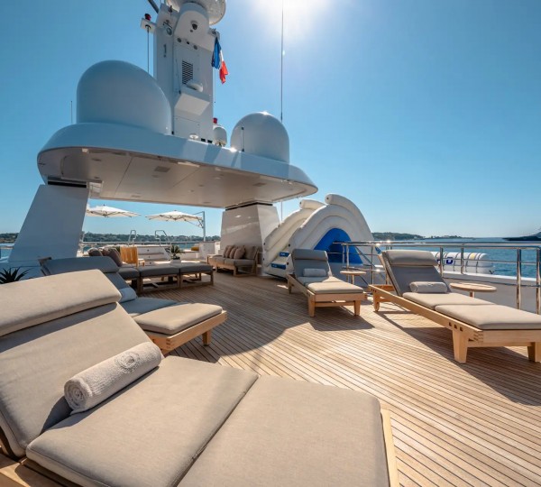 Sun Beds On Sun Deck