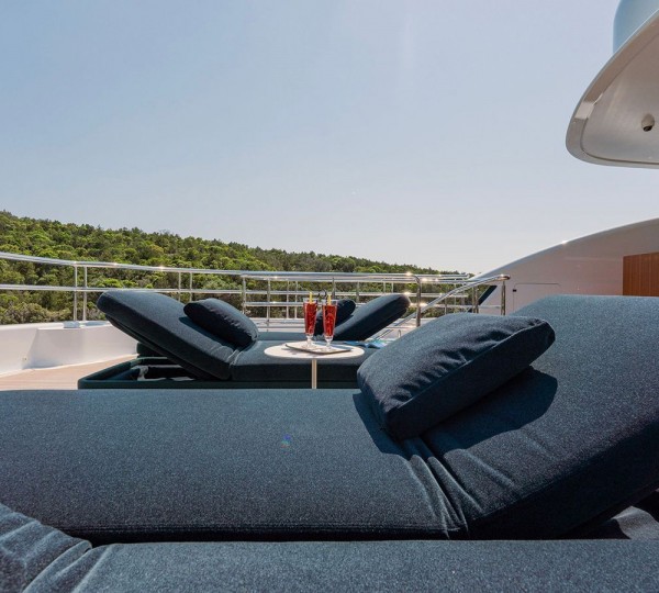 Sun Beds On Sun Deck