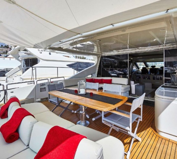 Dining And Sun Beds On Main Deck