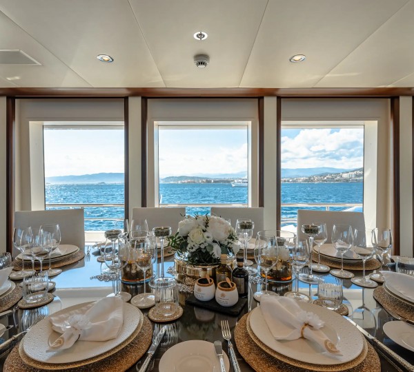 Formal Dining On Main Deck