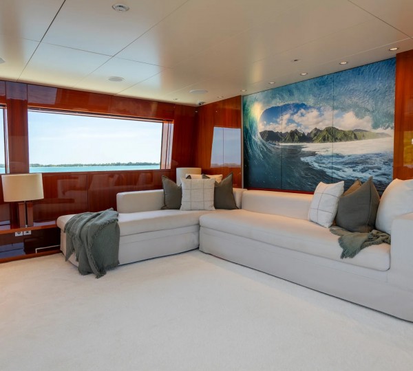 Salon On Owner's Deck