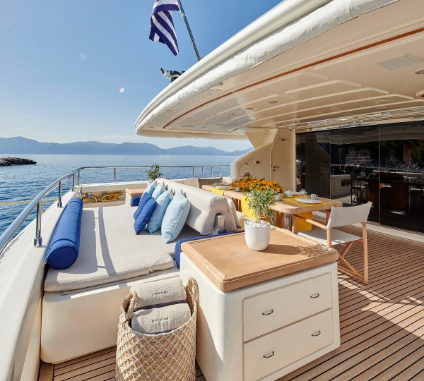 Sun Loungers On Main Deck