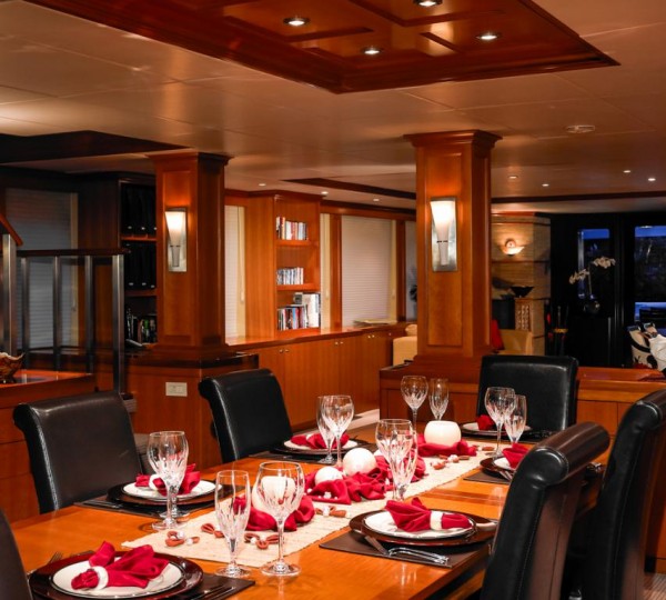 Formal Dining On Main Deck