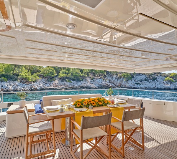 Outdoor Dining On Main Deck