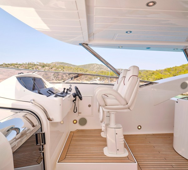 Flybridge helm controls
