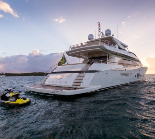 Aft View With Jet Ski