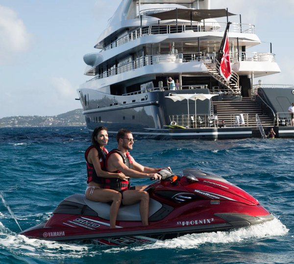 Aft View With Jetsky Lifestyle