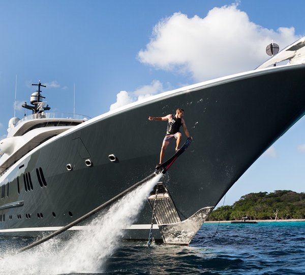 At Anchor With Flyboard 