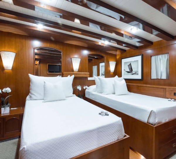 Cabin With A Double Bed