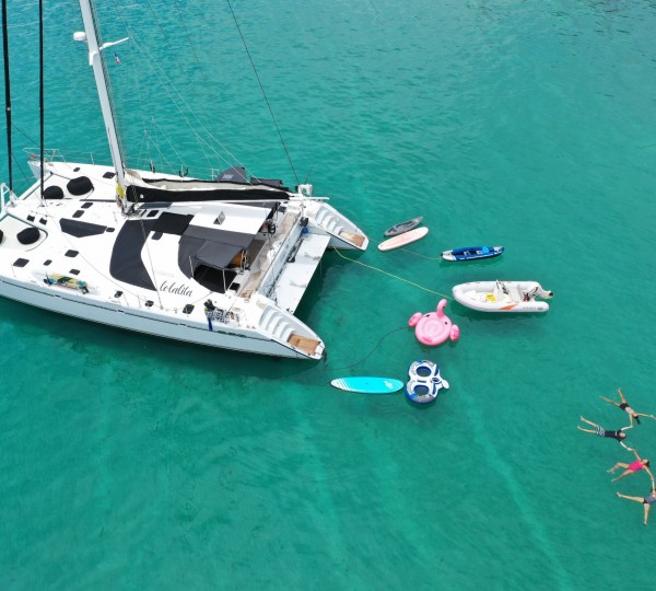 S/Y LOLALITA - Aerial view
