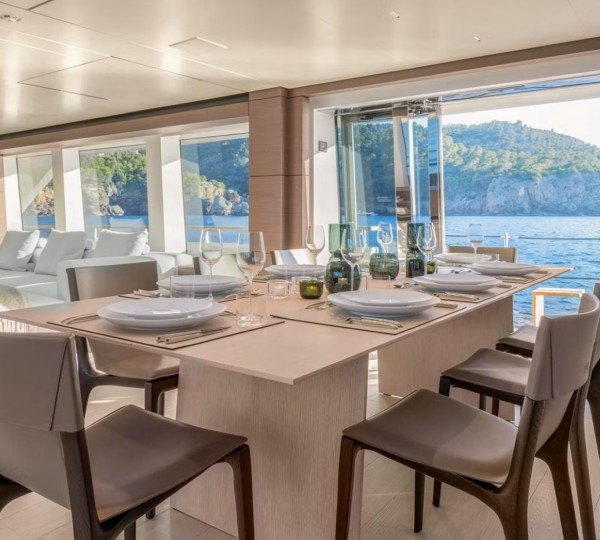 Dining Area With Salon