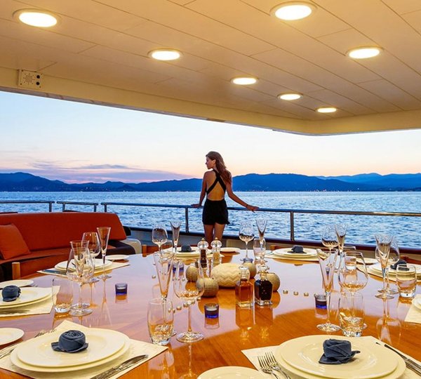 Luxury yacht lifestyle